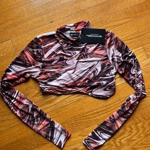 Brand-New Long-sleeve Going Out Top PLT